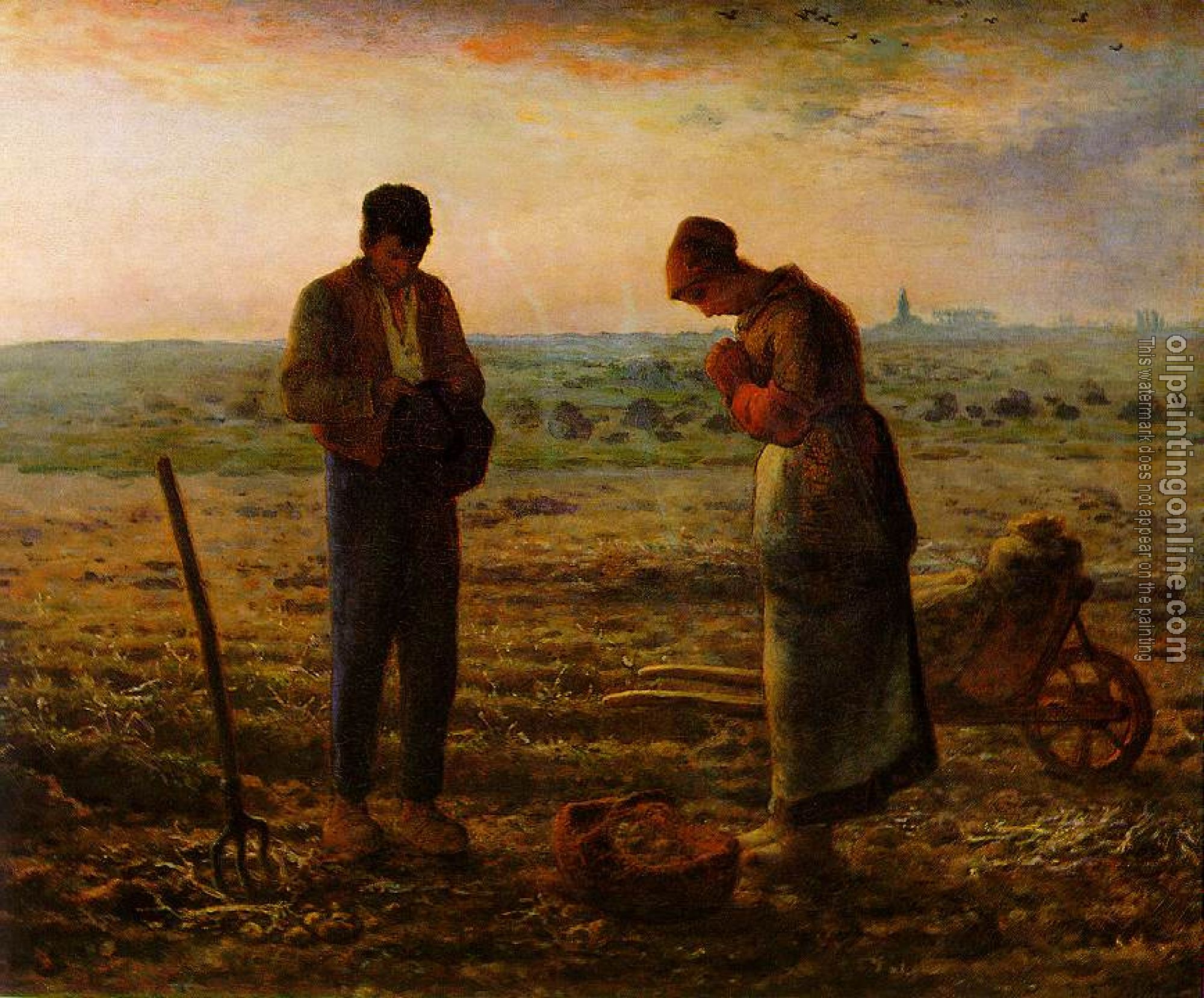 Jean-Francois Millet - The Angelus